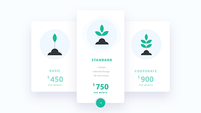 Pricing Table || 030 app daily 100 challenge dailyuichallenge flat graphic design illustration minimal ui ux web