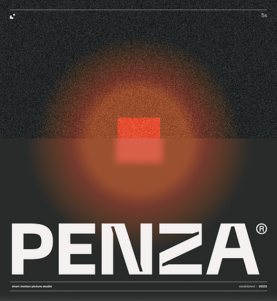 PENZA - short film production animation branding design graphic design logo motion picture movie poster production short animation studio ui