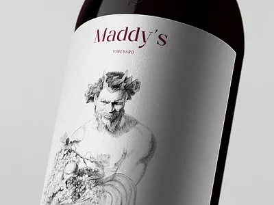 New Identity and label design for Maddy’s Vineyard. brand identity branding branding design graphic desgin identity label label design logo logo design simplicity vineyard wine wine bottle wine label