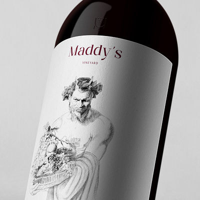 New Identity and label design for Maddy’s Vineyard. brand identity branding branding design graphic desgin identity label label design logo logo design simplicity vineyard wine wine bottle wine label