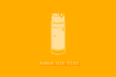 Ramos Gin Fizz cocktail cocktailillustration cocktails dailyillustration day 7 digitalart digitalartist digitalillustration eggwhitecocktail illustration procreate procreateart ramosginfizz ramosginfizzcocktail reversedryshake truegrittexturesupply