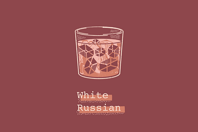 White Russian cocktail cocktails coctailillustration dailyillustration day6 digitalart digitalartist digitalartists digitalillustration illustration illustrationart illustrationartist illustrationartists procreate procreateart truegrittexturesupply white russian cocktail