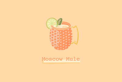 Moscow Mule cocktail cocktail illustration cocktails copper mug daily illustration dailyillustration day 9 digital artist digital illustration digitalart digitalillustration hammered copper illustration illustration art illustration artists moscow mule procreate procreate art