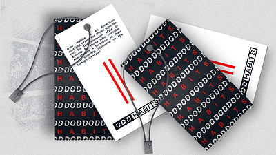Odd Habits / Brand and Visual Identity brand clothing clothing brand design fashion graphicdesign logo logotype store visual identity