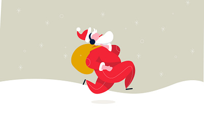 Santa runner adobe illustrator character christmas christmas card illustration illustrator merry christmas merry xmas navidad noel papa noel run runner runners santa santa claus vector xmas
