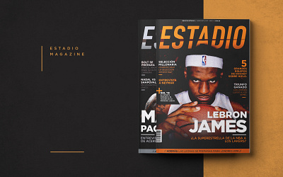 Estadio | Sport Magazine design editorial editorial design lebronjames magazine magazine design sport typography