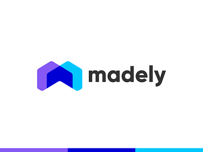 madely abstract logo brand and identity branding brandmark design icon illustration logo logoinspirations logomark vector