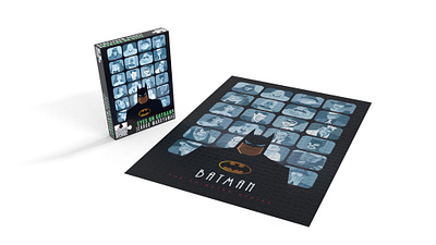 Batman The Animated Series Puzzle adobe illustrator character design illustration jerrod maruyama vector