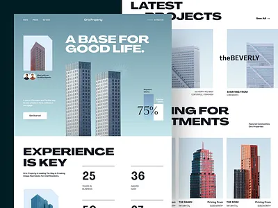 Orix Property Website. appaerment building home rent interface orix property property management property website real estate real estate agency real estate ui real estate website realestate residence sajon ui design web design website website design websitedesign