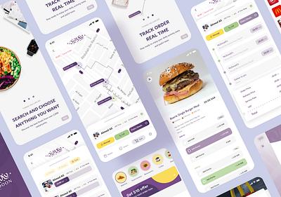 Delivery Mobile App UI app cart creative delivery design dribbble ios map onboarding shopping store ui uidesign uiux ux uxdesign uxui vendor