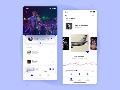 Music App adobe xd app design design ios app mobile music app ui ui ux ux