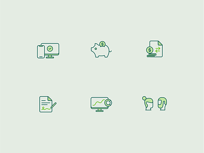 Banking Icons bank icon icon set iconography icons line modern outline simple two tone