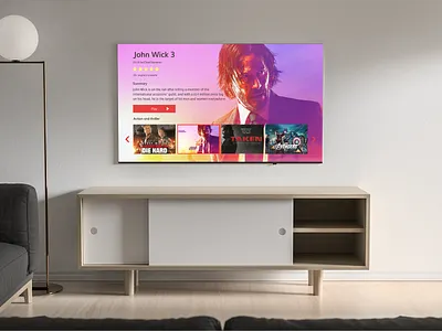 Daily UI challenge 025 adobe xd daily ui dailyui design tv app tv app design ui ui challenge ux ux design uxdesign uxui video player