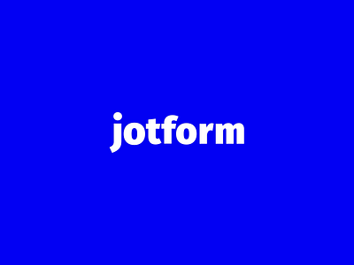Jotform Logo Animation 3d animation branding graphic design logo motion graphics
