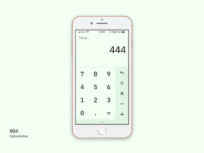 Daily UI 004 calculator daily ui daily ui 004 daily ui challenge