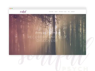 Web Development For the Soulful Psych web design web development wordpress