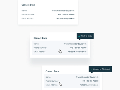 Copy To Clipboard figma flat interface mobile product product design sketch ui ux web