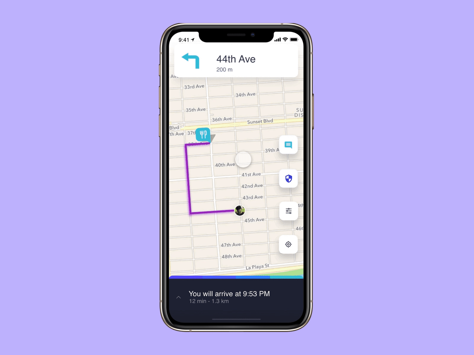 DiscovMap App: Send Reports app community based commute crowdsource design discover experience interest based mobile app design navigation reports ui ux