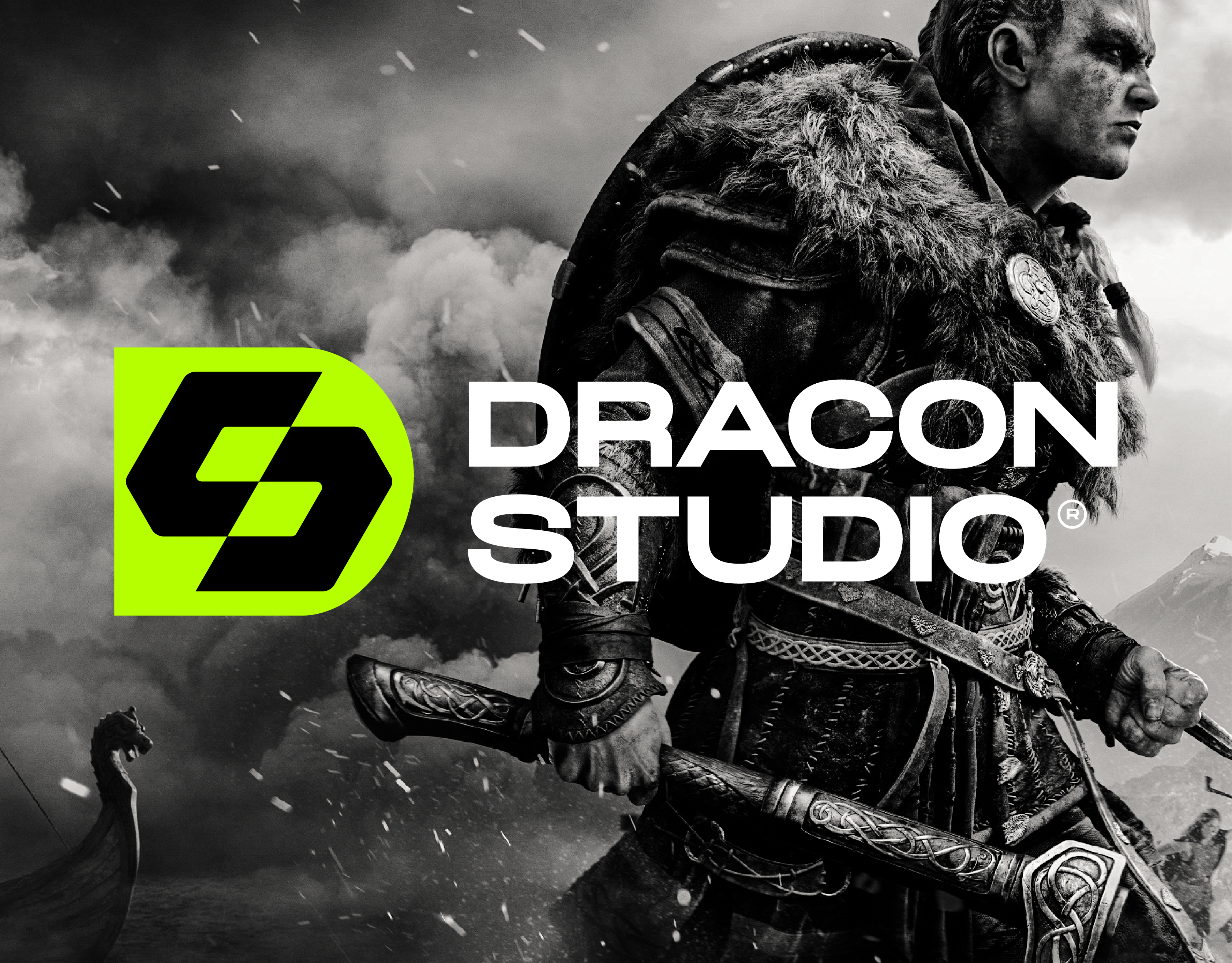 DRACON STUDIO® Visual Identity abstract logo brand brand designer brand identity branding davor butorac dbworkplay design icon lettermark logo logo designer logodesign logomark logotype monogram sport brand sport logo symbol visual identity