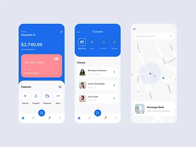 Finance App finance mbanking ui uiux uiuxdesign ux