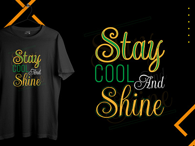 Stay cool typography slogan for printing Vector Image