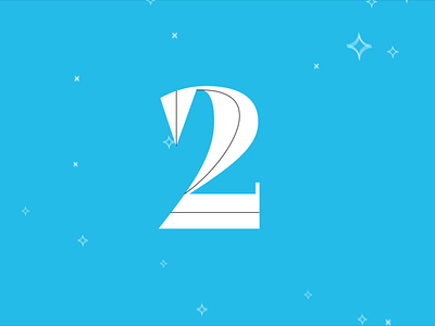 Christmas Advent Countdown - 2 12 days of christmas advent calendar animation christmas christmas countdown countdown happy holidays ice illustration merry christmas motion motion designer motion graphics retro season snow snowflake snowflakes