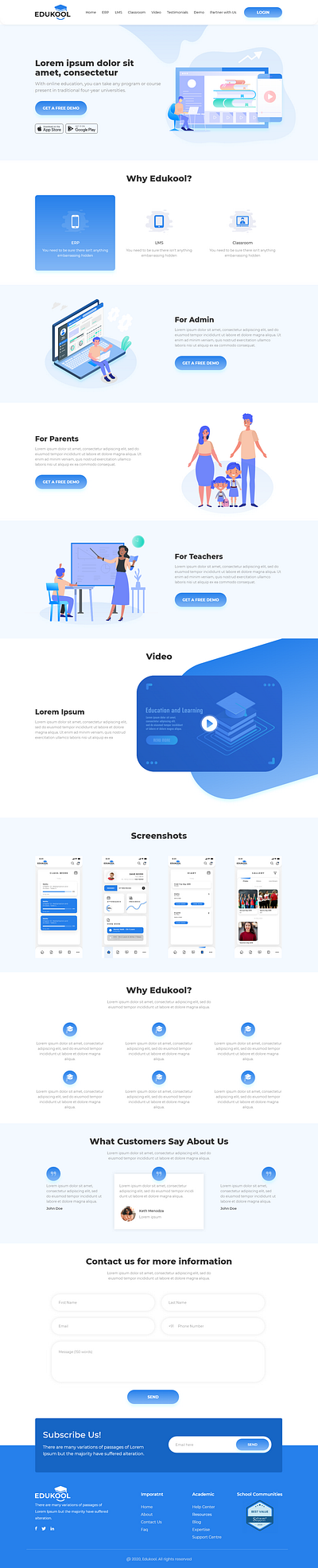 Edukool website
