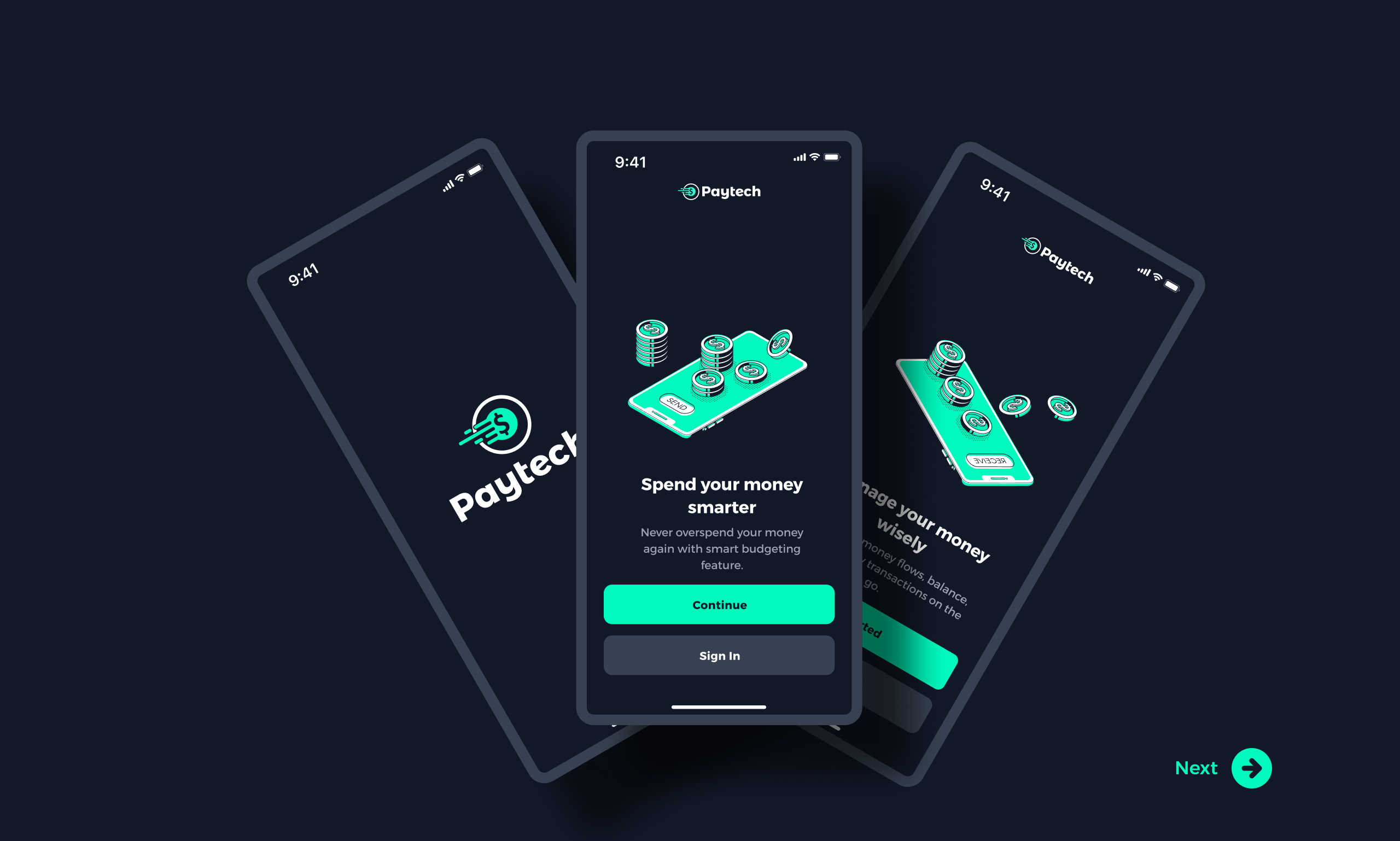 Fintech Mobile App User Interface animation app design app ui branding component dark mood digital money figma finance app fintech app graphic design mobile banking modern design prototype rafatul7 rafatulux style guide user journey map uxui design wireframe