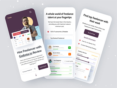 Freelo Responsive Ui 2020 branding dribbble find find freelancer freelogo homepage homepage design illustration landing page turjadesign web design webdesign website website design