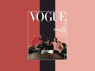 The Starting 4 photoshop roommates vogue