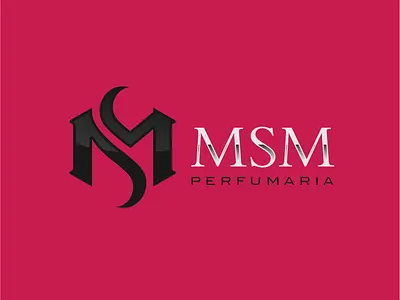 logo MSM PERFUMARIA ll logo mark logo perfumaria logodesign logotype logotype design
