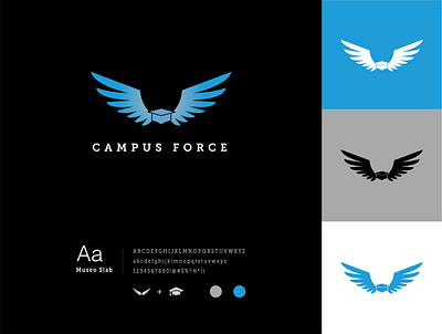 Logo Design - Campus Force brand design branding and identity branding design icon icon design identity identity branding identity design identity designer logo design logo mark logo mark design logo mark symbol logo type logotype mark trademark