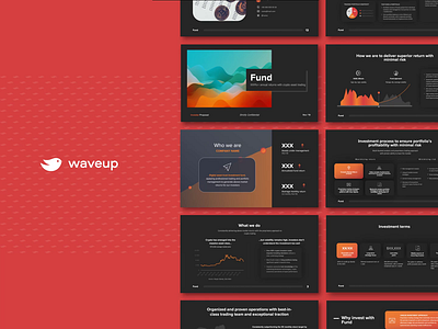Crypto Fund Pitch Deck animation black background business presentation crypto fund design gif investor deck investor pitch pitch deck pitch deck design pitchdeck powerpoint presentation design venture capital