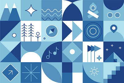Mountain Festival brand brand design brand identity design festival graphic design graphicdesign illustration mountain nature pattern