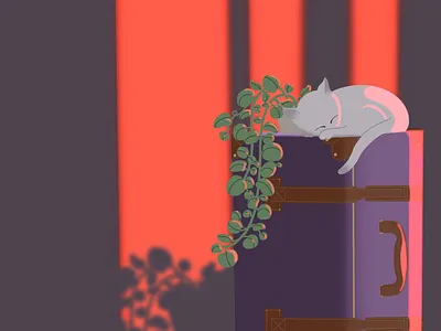 Sunset Journey | Digital Art digital art illustration journey