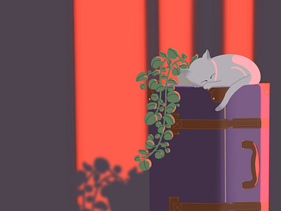 Sunset Journey | Digital Art digital art illustration journey