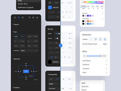 Belder - Web Builder Dashboard builder card clean dark dashboard dashboard design dashboard ui design light module panel simple styling tools ui user interfaces ux web web builder website