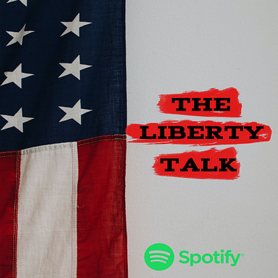 the liberty Talk album art cover cover artwork cover design design flat typography