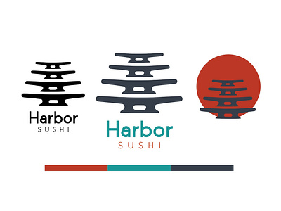 Sushi Logo Concept branding design logo restaurant seafood sushi