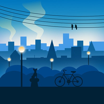 Escape aarhus affinity affinitydesigner amsterdam background bike cityscape copenhagen denmark design dogs illustration illustration design layers lifestyle minimal rotterdam vector web website