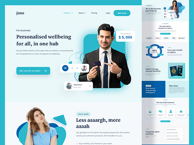 Business marketing agency landing page design agency agency website business business consultation business development company web design design header homepage landing page online marketing product services ui web web design website website design