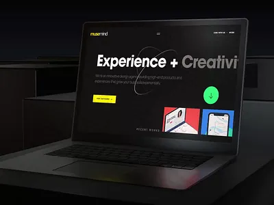 Musemind Agency Website is Live 🔴🔥 agency animation app design branding case study company design illustration landing page launching mobile app motion graphics musemind showreel team ui uiux uiux agency website website design