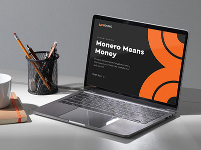 Monero - Logo Redesign Concept..💰 blockchain branding coin coin exchange crypto decentralised defi design fintech gradient icon identity investment lettering logo network token currency trading ui