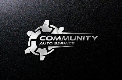 Logo design project for Automotive Service Center automotive branding center community concept design graphicdesign logo service unique