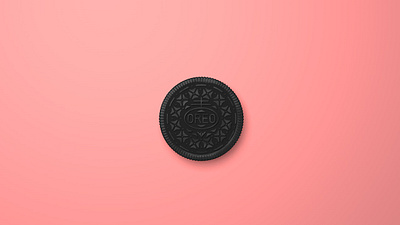 Oreo Pink 3dmodeling advertisign c4d cinema4d design illustration minimalism oreo