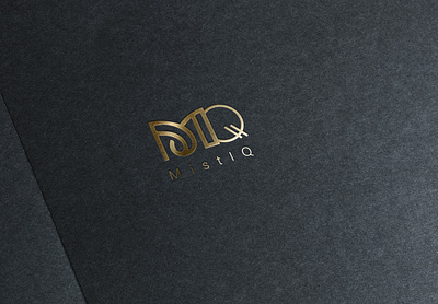 Gold Stamping Logo Design design flat icon logo typography