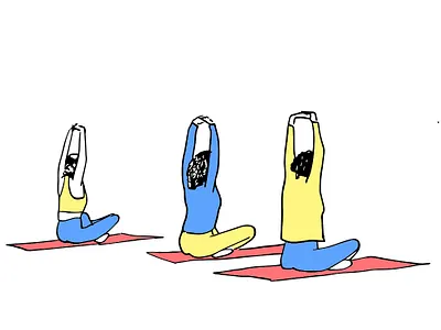 Practice Yoga adobe illustrator city illustration creative design faber castell graphic artist illustration israel illustrator minimalism pantone prints sharonmstudio sketch sports tel aviv telaviv yoga yoga branding yoga illustration yoga pose