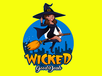 Wicked Good Deals branding caricature design character design design graphic design illustration logo logo design vector