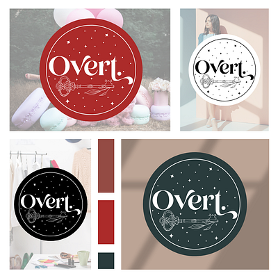 Overt. brand design brand identity brand identity design branding design designer logo logo design typography visual design