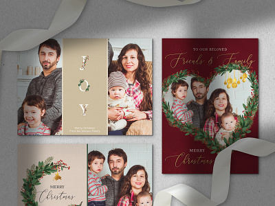 Christmas Photo Greeting Cards christmas christmas card christmas design family greeting card greeting card design greeting card template happy holiday holiday card holiday cards merry christmas photoshop template postcard postcard design print design printable xmas card